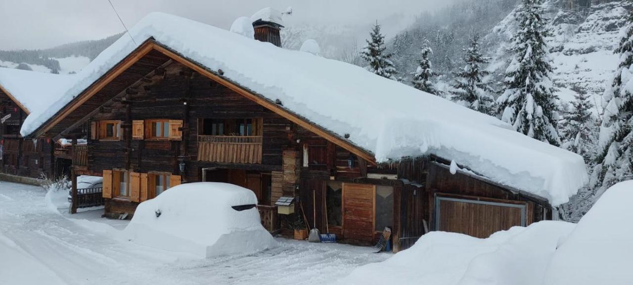 Lachat Appartement En Chalet Typique Le Grand-Bornand Exterior foto